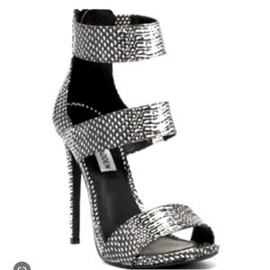 Steve Madden Milyah Snake Print Heels